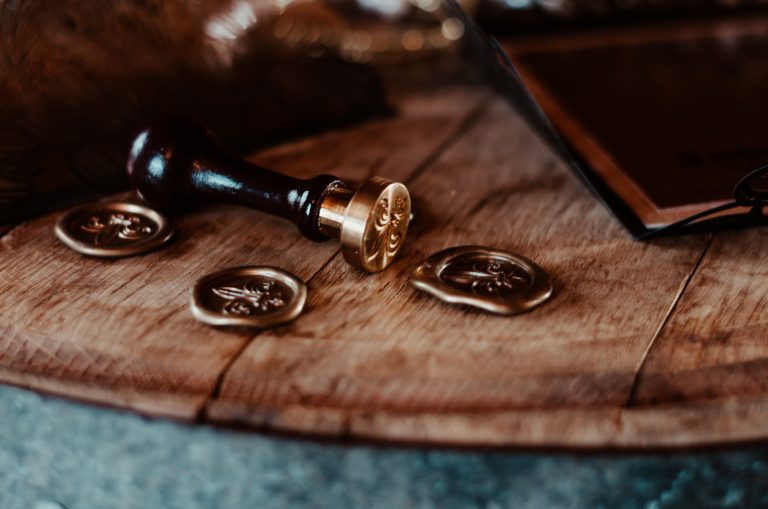 Wachssiegel Villa Rothschild Hochzeitspapeterie 768x509