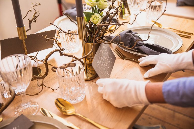 Leuchtende Augenblicke Tischdekoration 768x512